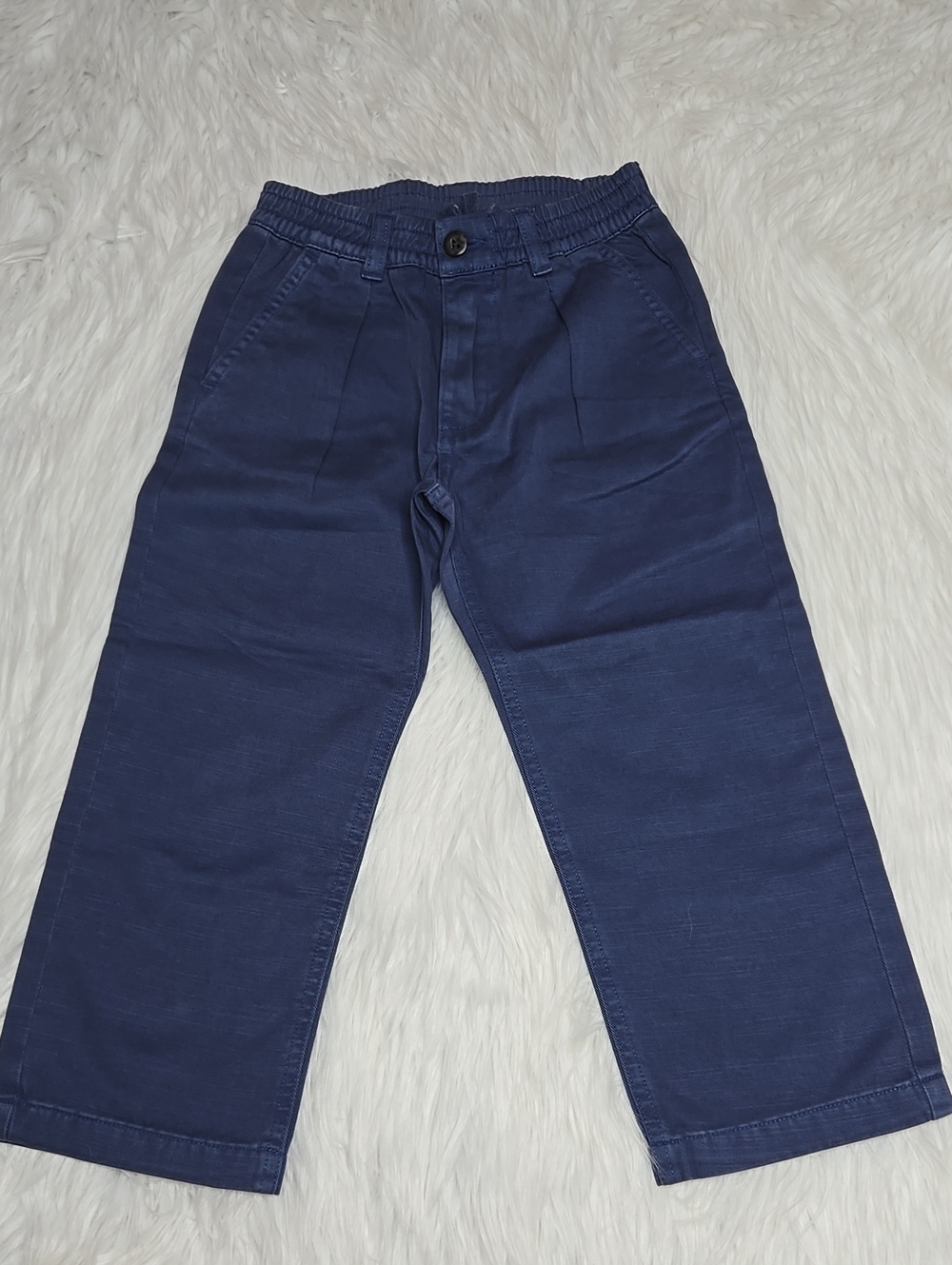 Polo by Ralph Lauren Kids Dark Navy Elastic-Waist Chinos
